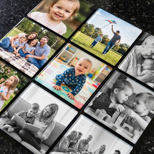 Custom 2" x 2'' Photo Magnet Set