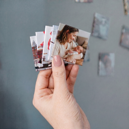 Custom 2" x 2'' Photo Magnet Set