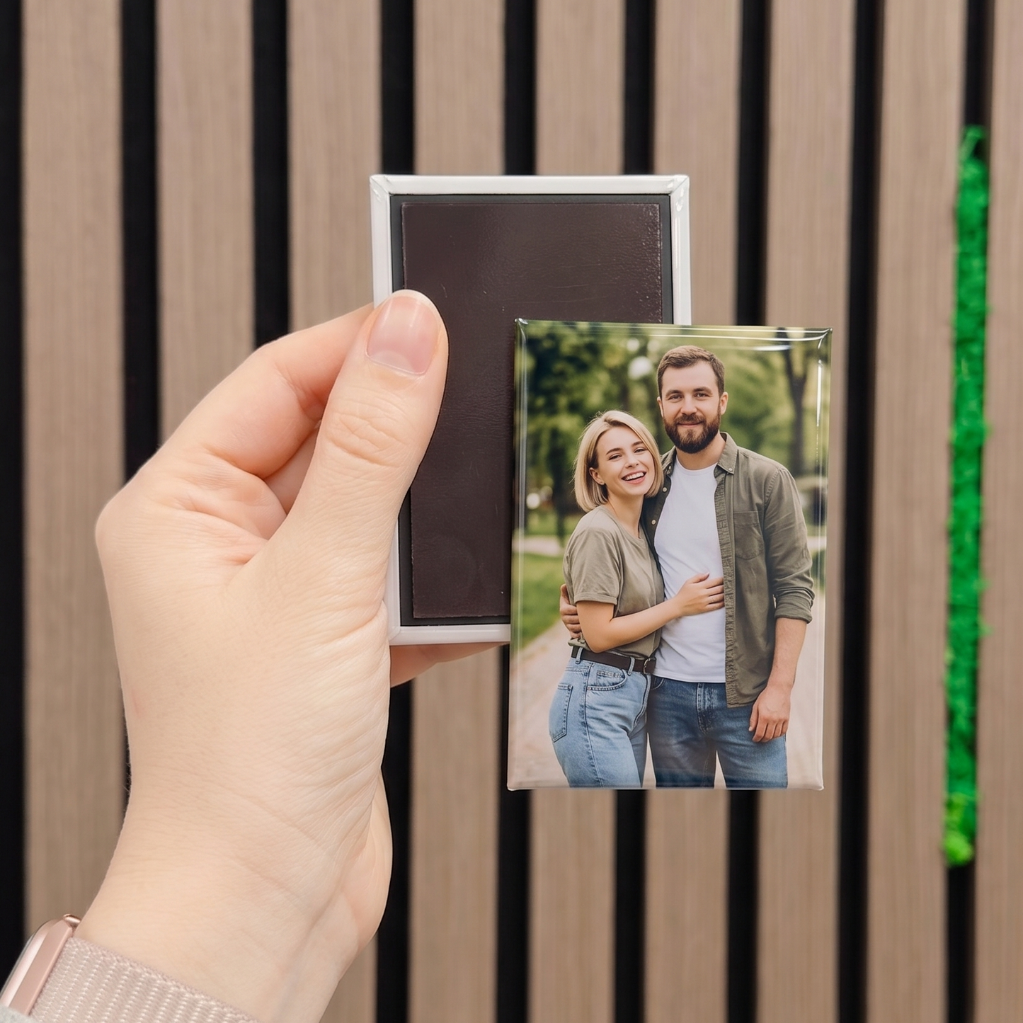 Custom 3" x 2'' Photo Magnet Set