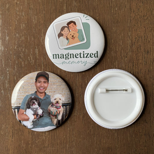 Custom 2.25'' Round Pins / Buttons